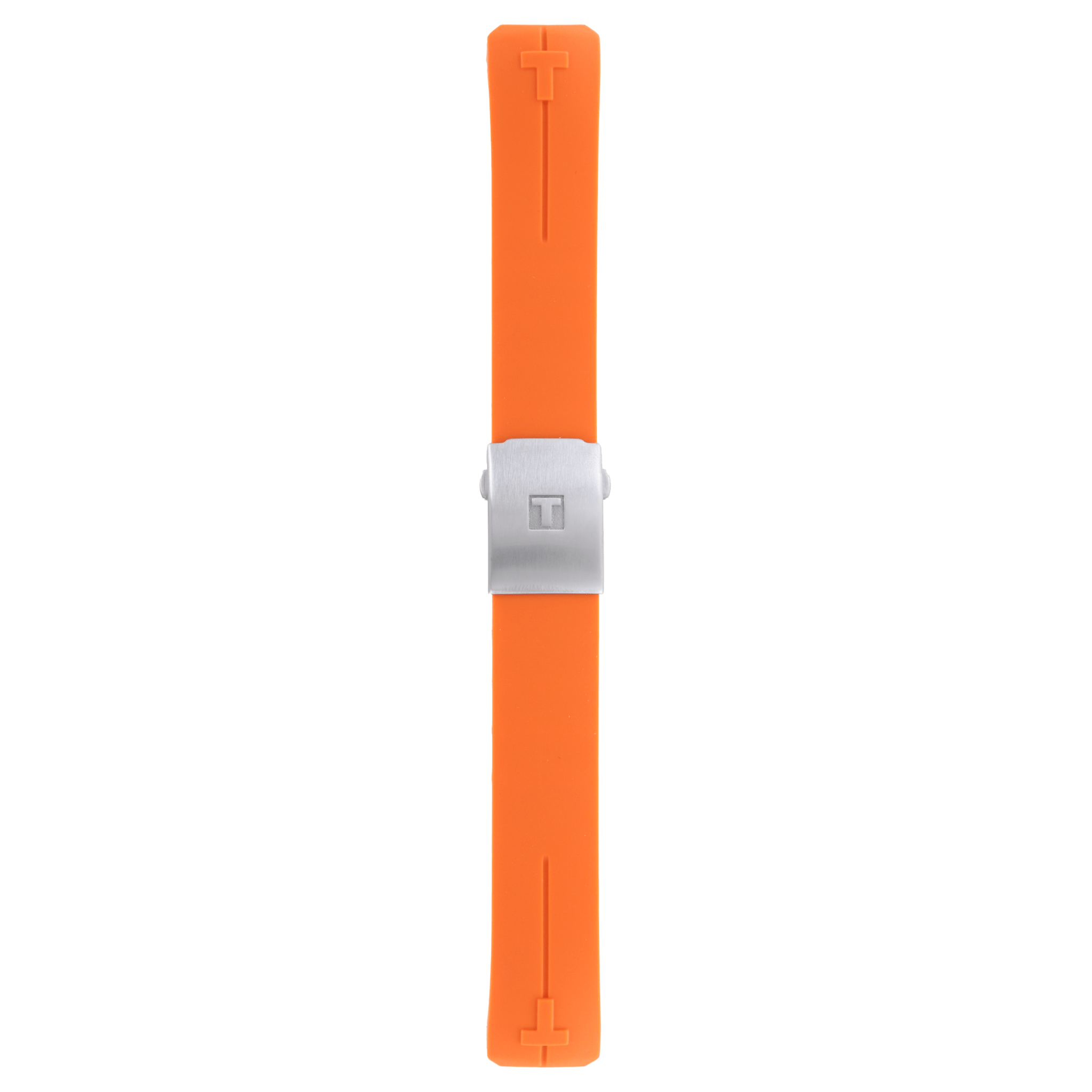 Tissot T - Touch II - T013420 & T047420 Watch Band T603026664 Orange Silicone 21 mm T - Touch - Watch Plaza