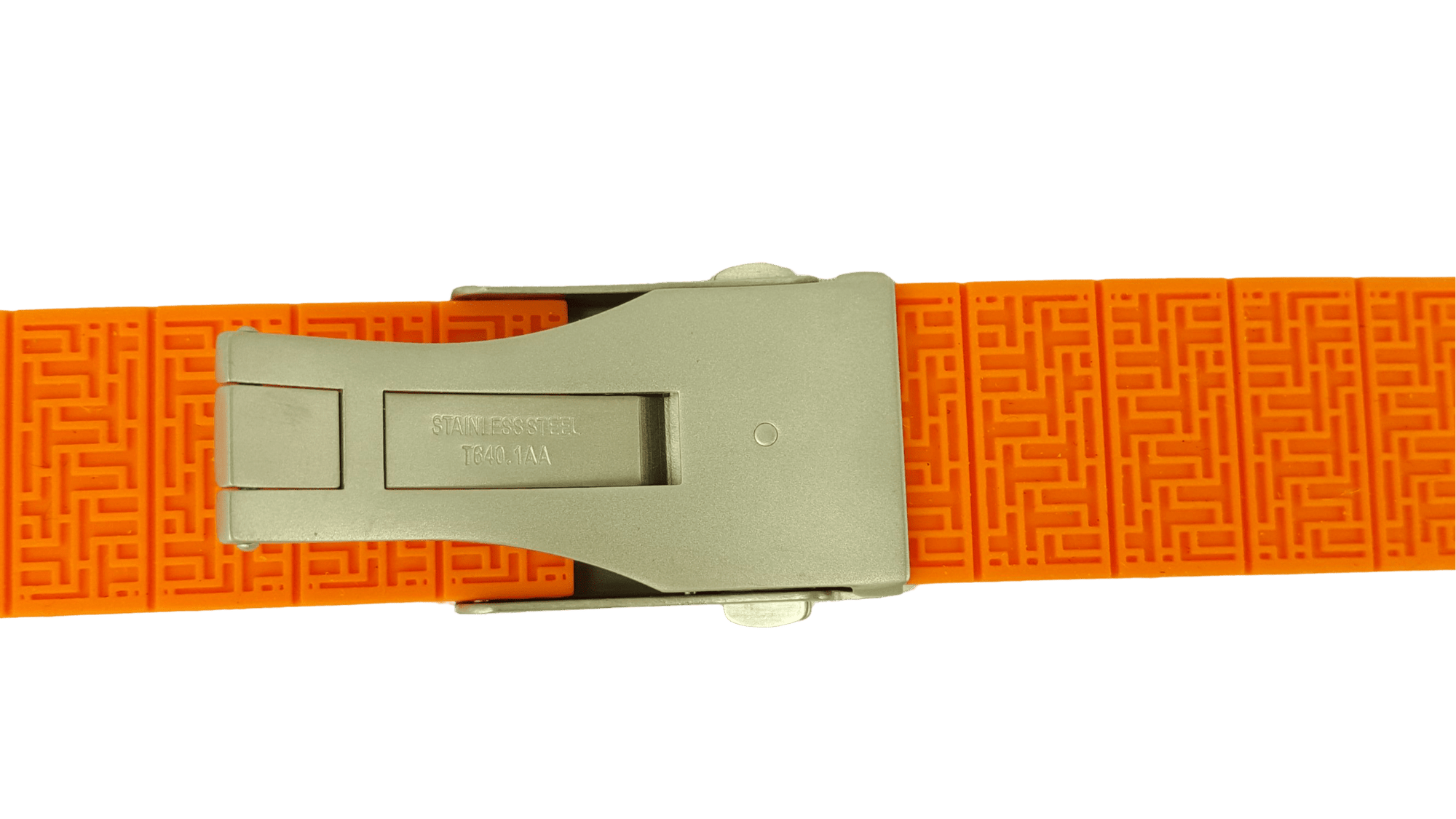 Tissot T - Touch II - T013420 & T047420 Watch Band T603026664 Orange Silicone 21 mm T - Touch - Watch Plaza