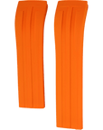 Tissot T002520A Watch Band T610030583 Orange Silicone 23 mm Racing Touch - Watch Plaza