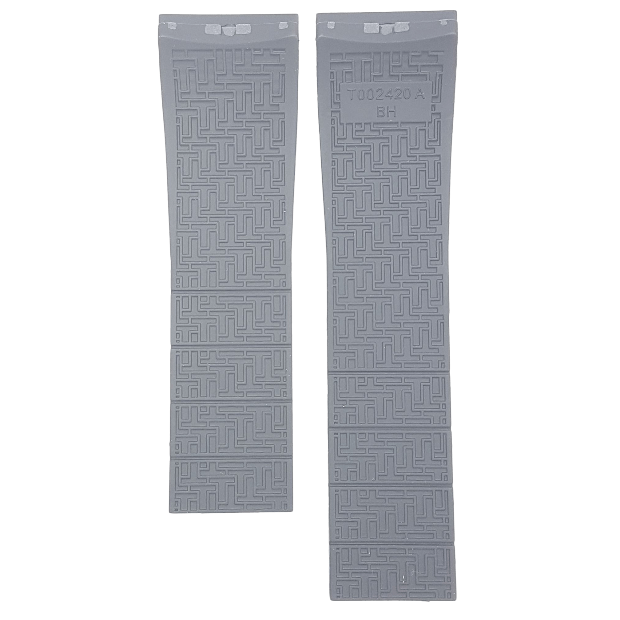 Tissot T002520A Watch Band T610030584 Black Silicone 23 mm Racing Touch - Watch Plaza