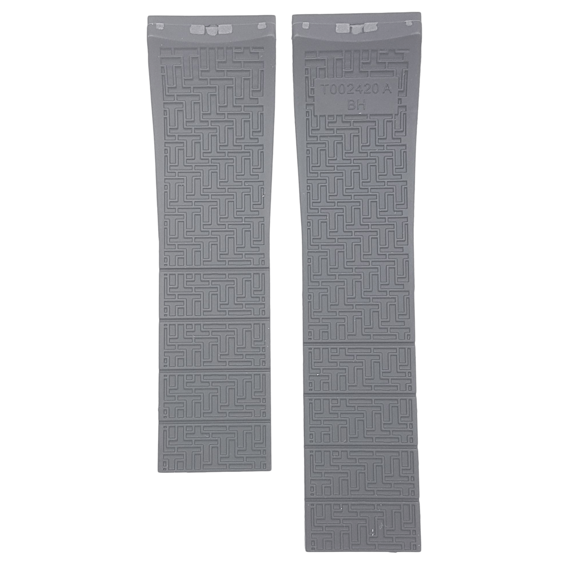 Tissot T002520A Watch Band T610030584 Black Silicone 23 mm Racing Touch - Watch Plaza