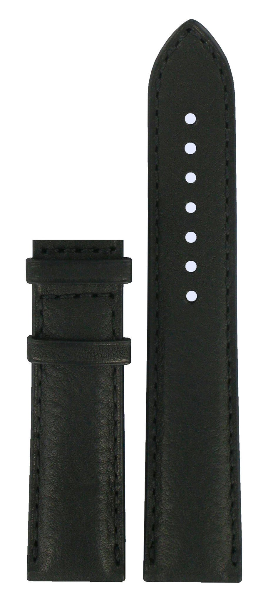 Tissot T008414A & T014427A Watch Band T610027691 Black Leather 20 mm PRC 100 - Watch Plaza