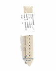 Tissot T009110 Watch Band T603025355 White Leather 17 mm T - Moments - Watch Plaza