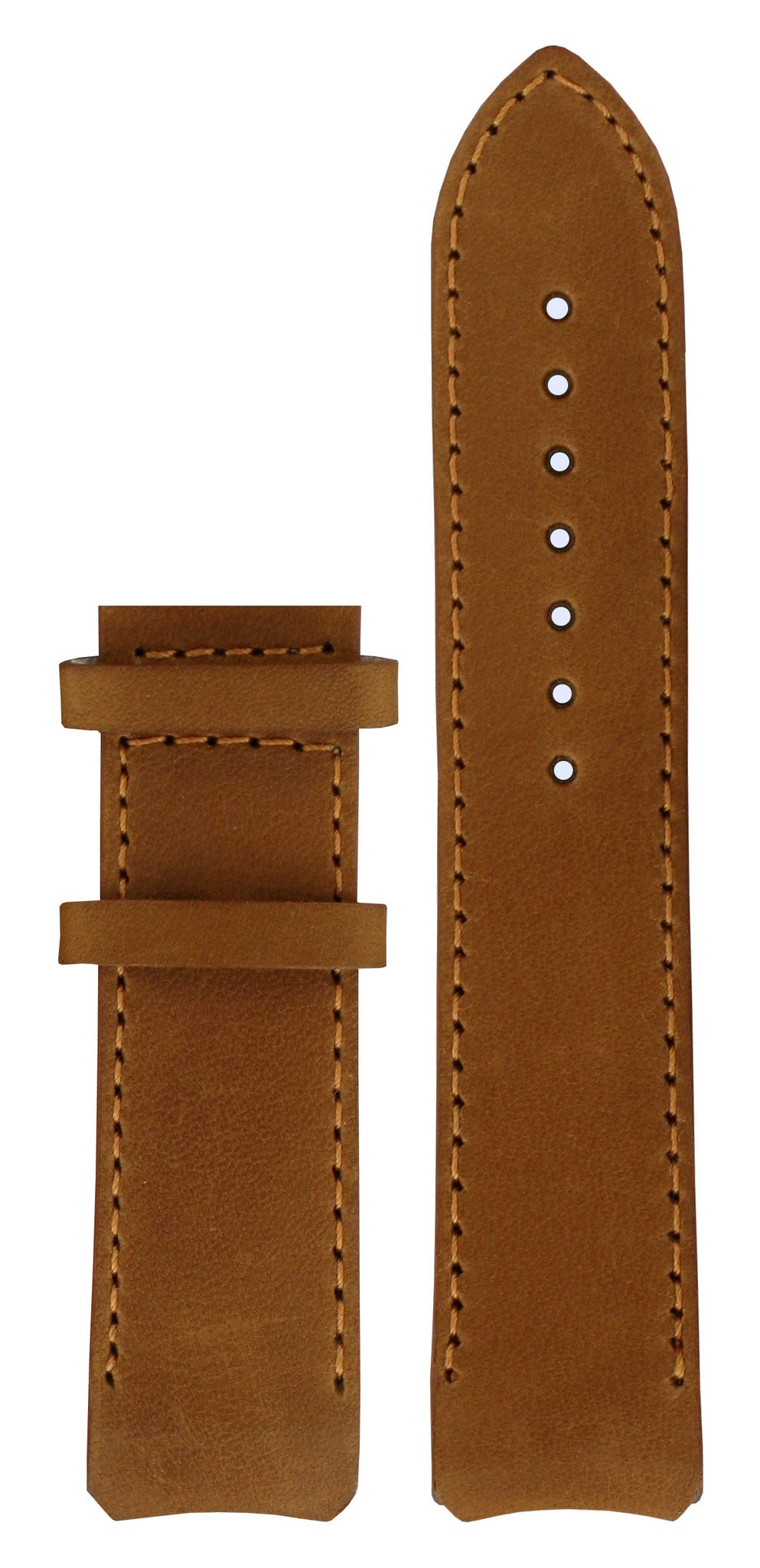 Tissot T013420 A Watch Band T610029092 Brown Leather 21 mm T - Touch Expert - Watch Plaza