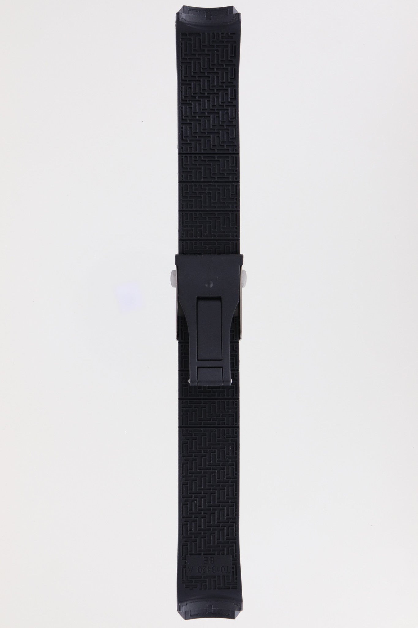 Tissot T013420 & T047420 Watch Band T603026462 Black Silicone 21 mm T - Touch - Watch Plaza