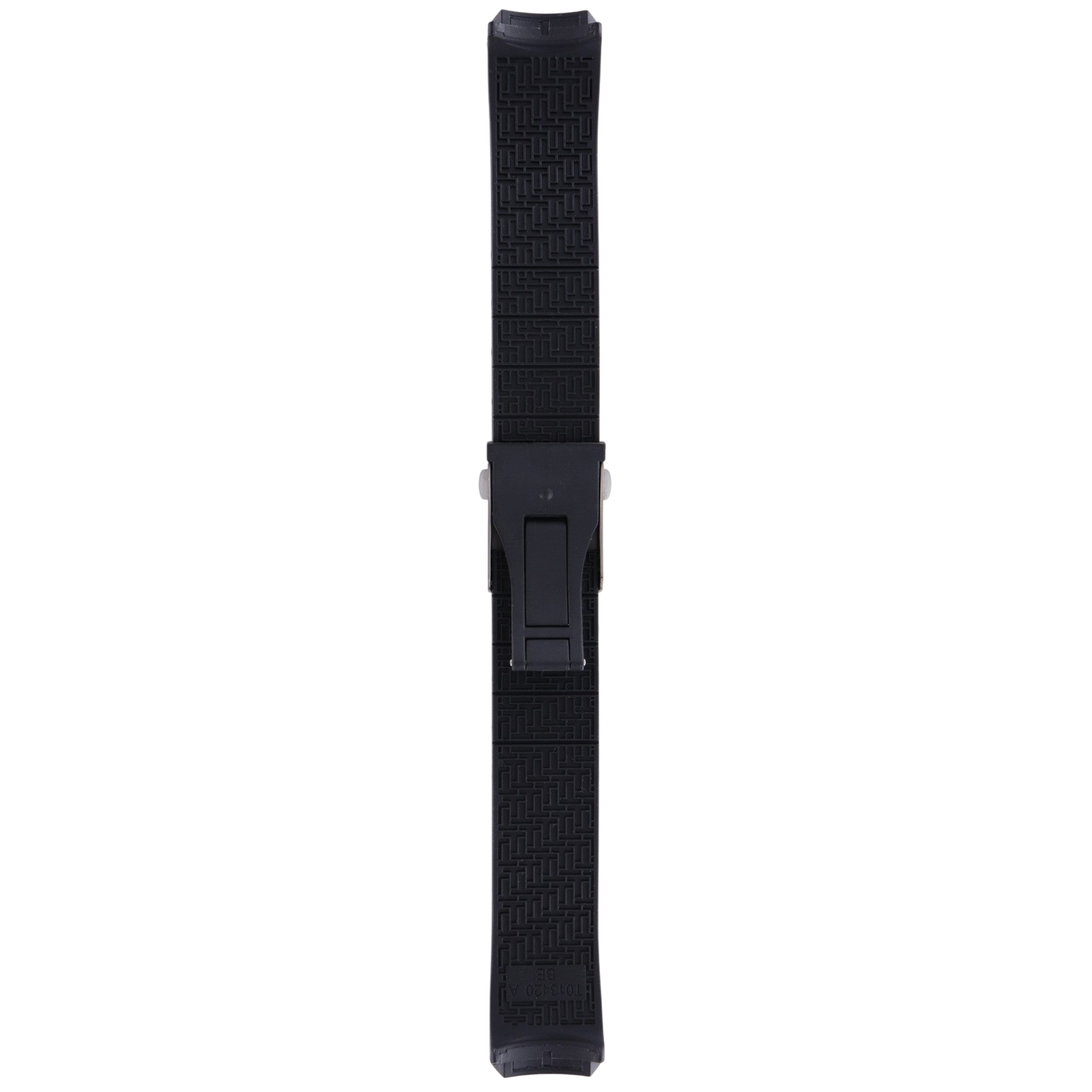 Tissot T013420 & T047420 Watch Band T603026462 Black Silicone 21 mm T - Touch - Watch Plaza