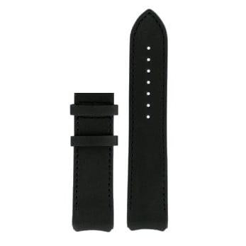 Tissot T0134204620101 XL Watch Band T610032924 Black Leather 21 mm T - Touch Expert - Watch Plaza