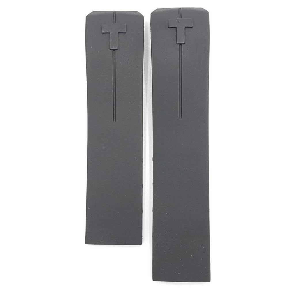 Tissot T013420A & T047420A Watch Band T610026464 Black Silicone 21 mm T - Touch - Watch Plaza