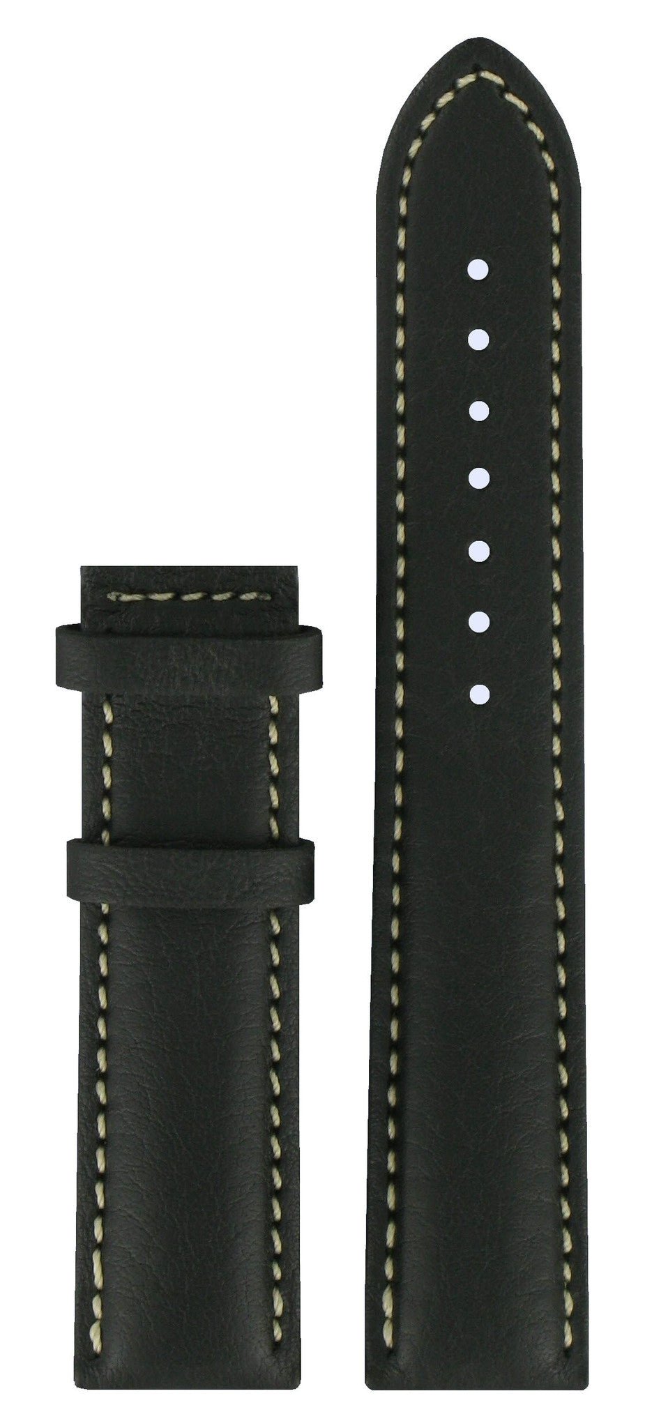 Tissot T014421A & T014410A Watch Band T610025414 Black Leather 19 mm PRC 200 - Watch Plaza