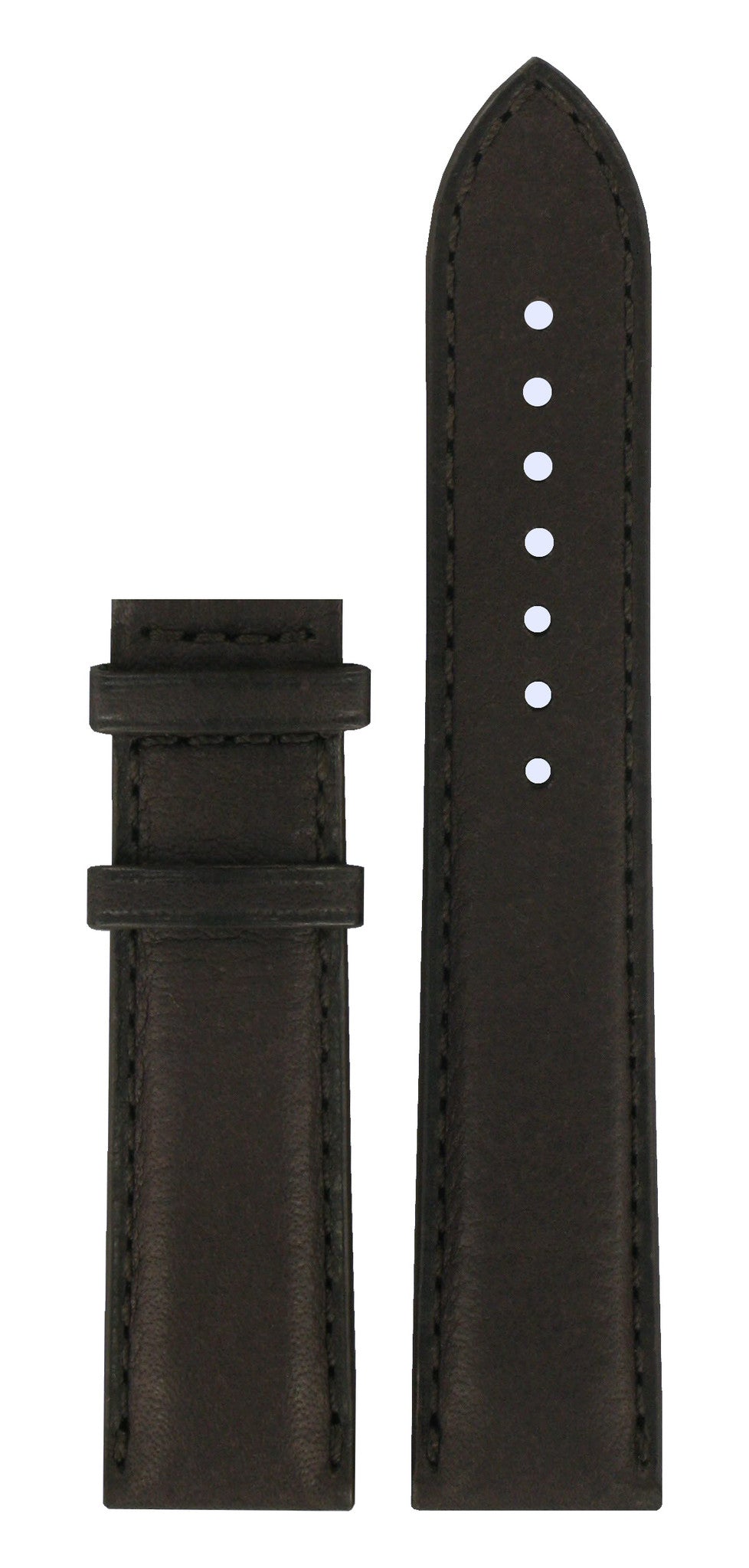 Tissot T014427A Watch Band T610027258 Brown Leather 20 mm PRC - 200 - Watch Plaza