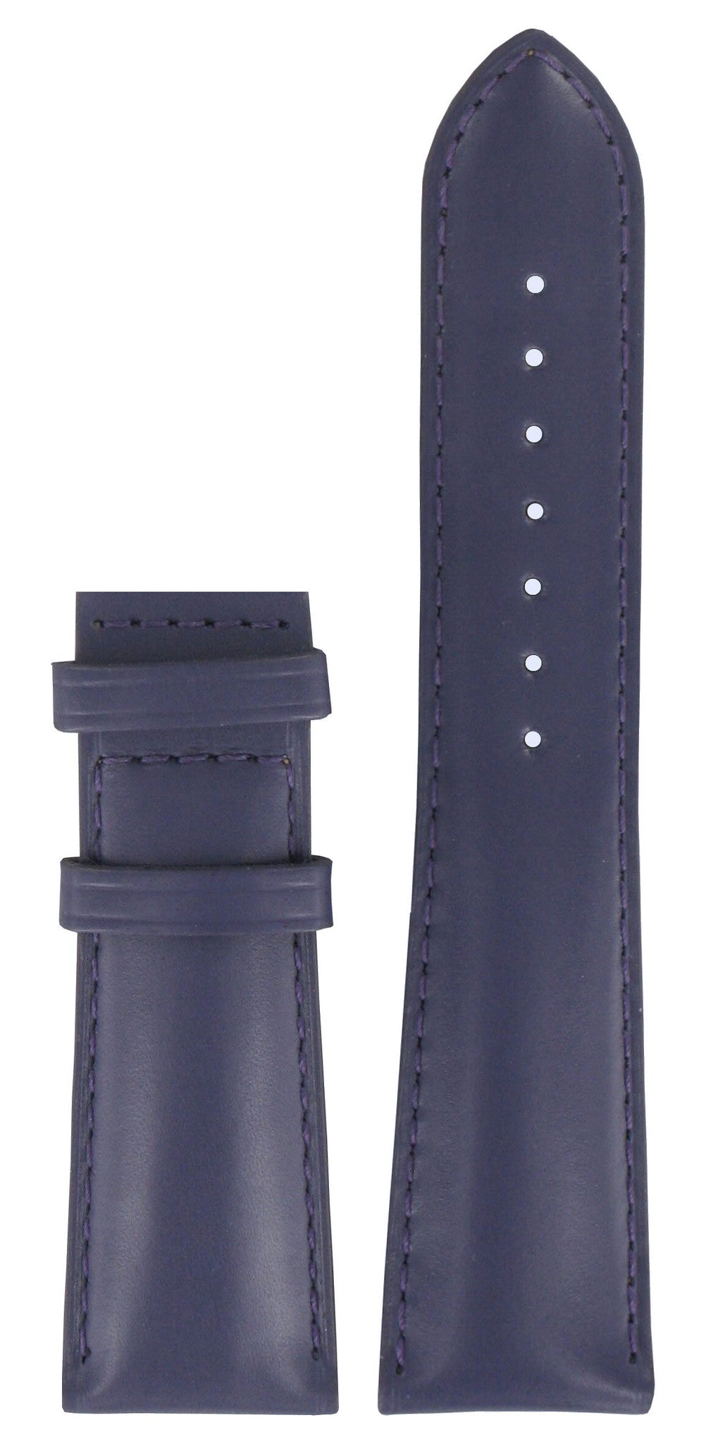 Tissot T0233091640300 Watch Band T610028961 Purple Leather 22 mm T - Wave - Watch Plaza