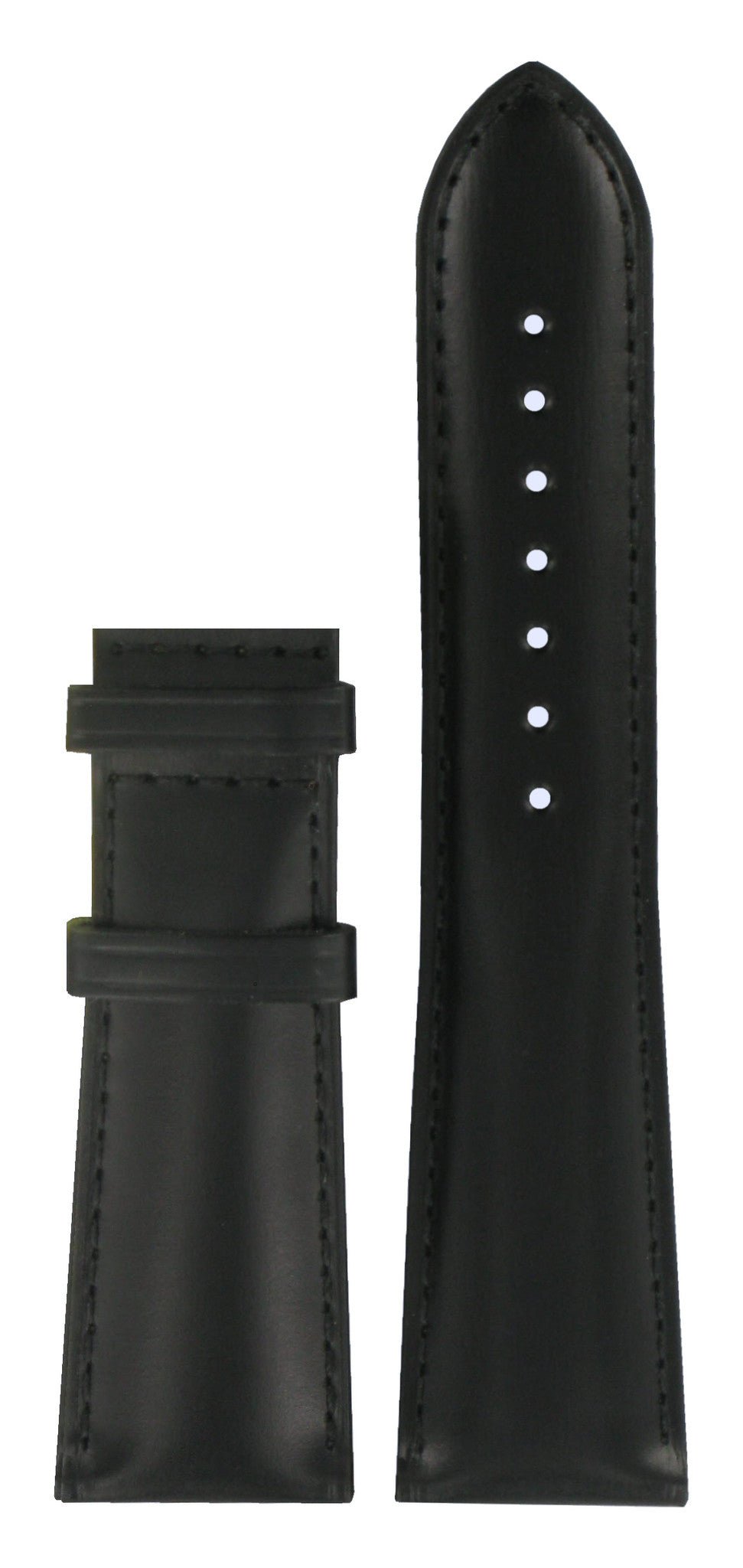 Tissot T023309A Watch Band T610028965 Black Leather 22 mm T - Wave - Watch Plaza