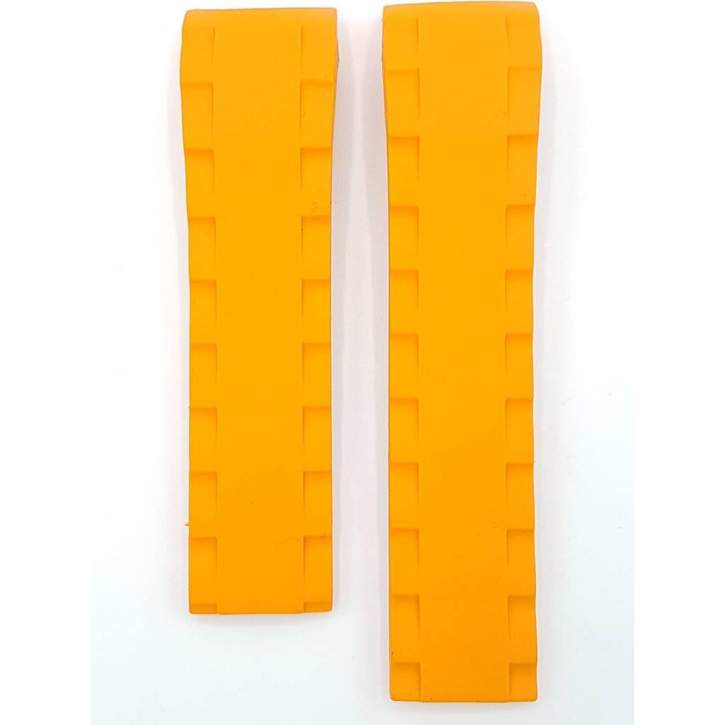 Tissot T026420A Watch Band T610027546 Orange Silicone 22 mm Sea - Touch - Watch Plaza