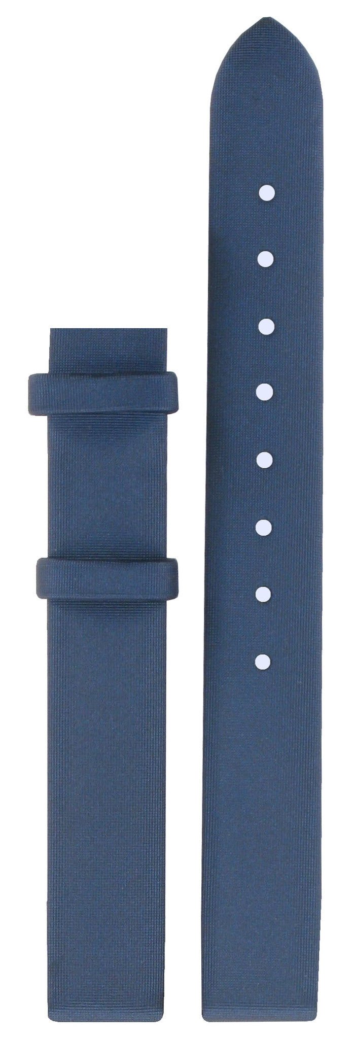 Tissot T03123580 Watch Band T610014603 Blue Textile 12 mm Precious Flower - Watch Plaza