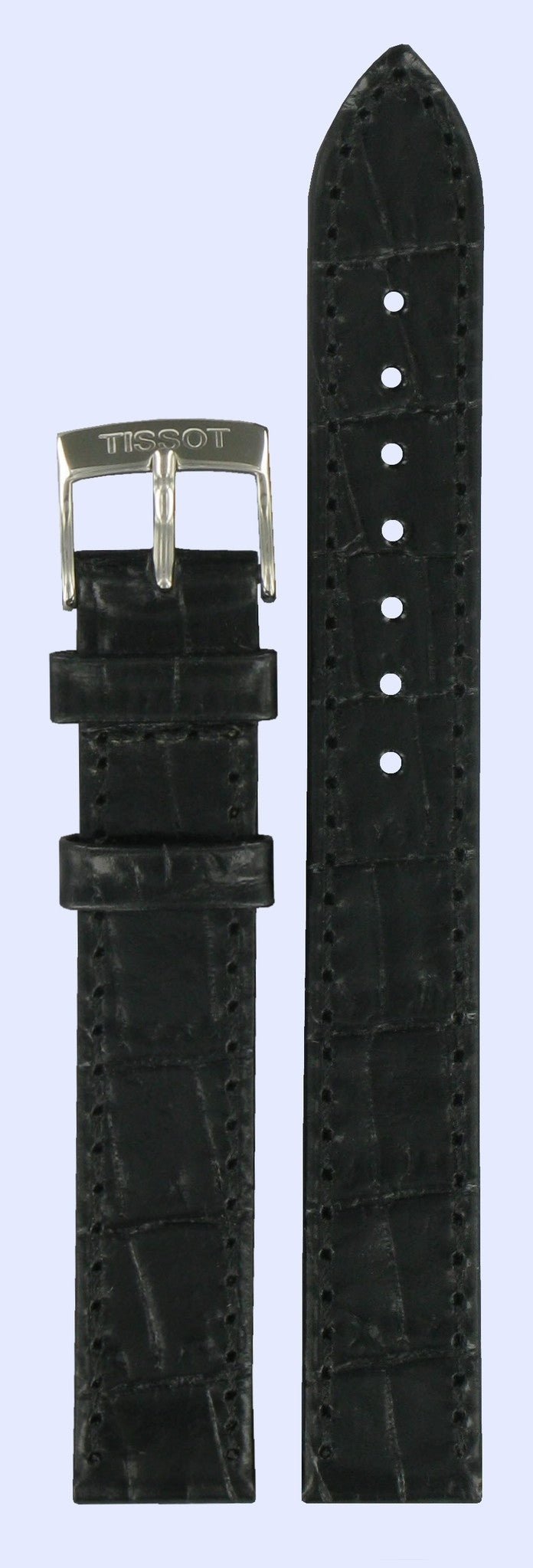 Tissot T033210A Watch Band T600027941 Black Leather 14 mm Classic Dream - Watch Plaza