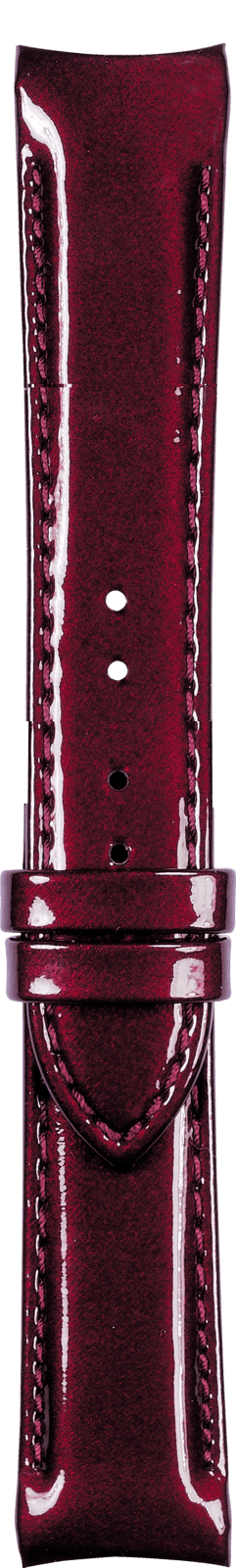 Tissot T035210A Watch Band T610031404 Bordeaux Leather 18 mm Couturier - Watch Plaza