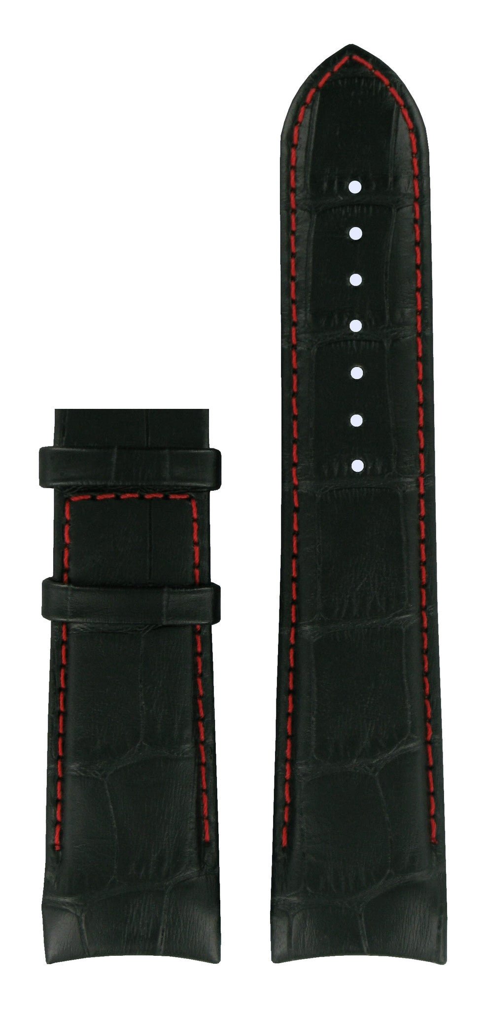 Tissot T0354391603101 Watch Band T610031878 Black Leather 23 mm Couturier - Watch Plaza