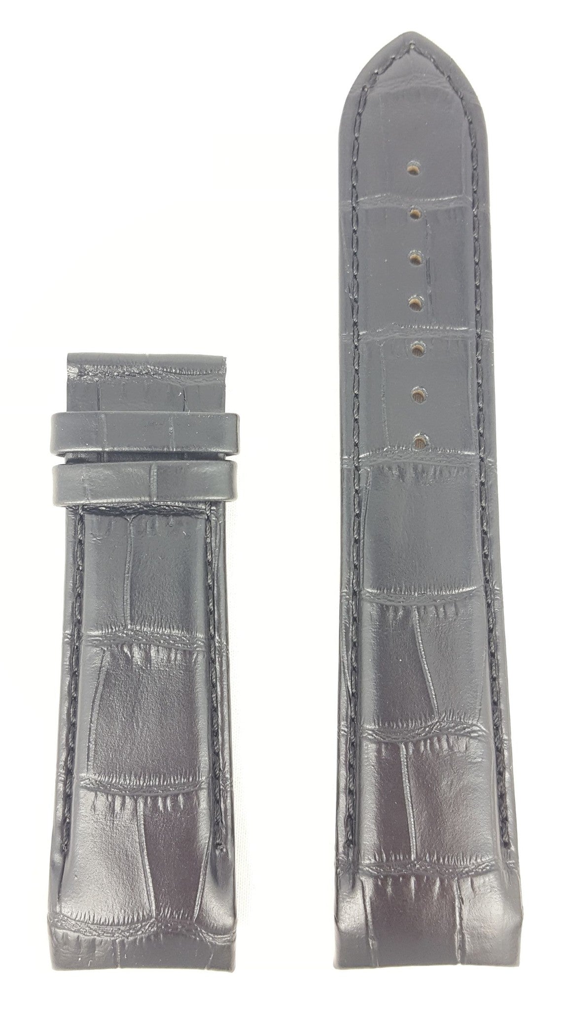 Tissot T035439A & T035617A - T - Trend Watch Band T610027446 Black Leather 23 mm Couturier - Watch Plaza