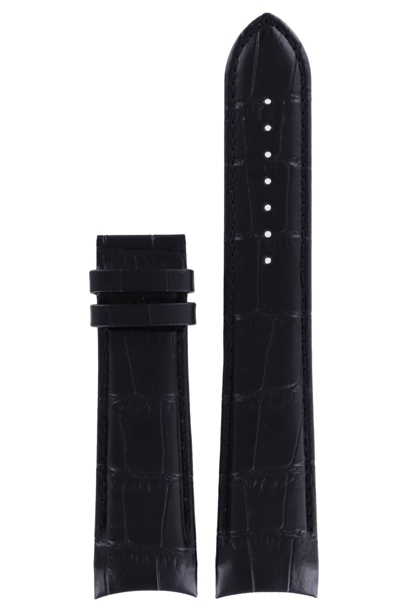 Tissot T035439A & T035617A - XL Watch Band T610028583 Black Leather 23 mm Couturier - Watch Plaza