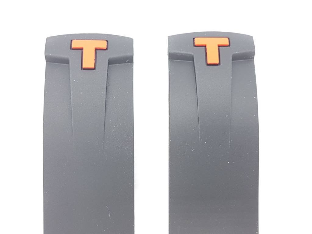 Tissot T036417A - T - Sport Watch Band T610028498 Black Silicone 20 mm PRS 330 - Watch Plaza