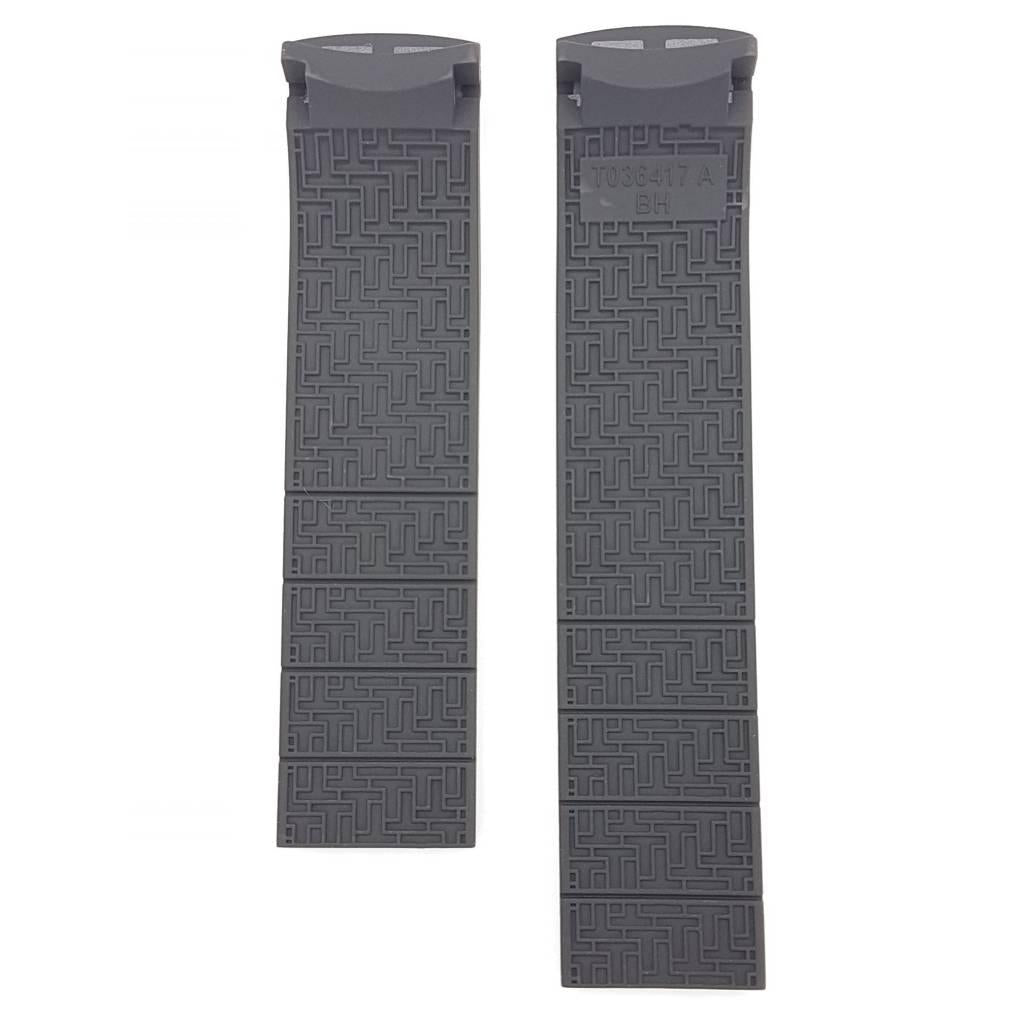 Tissot T036417A Watch Band Black Silicone 20 mm