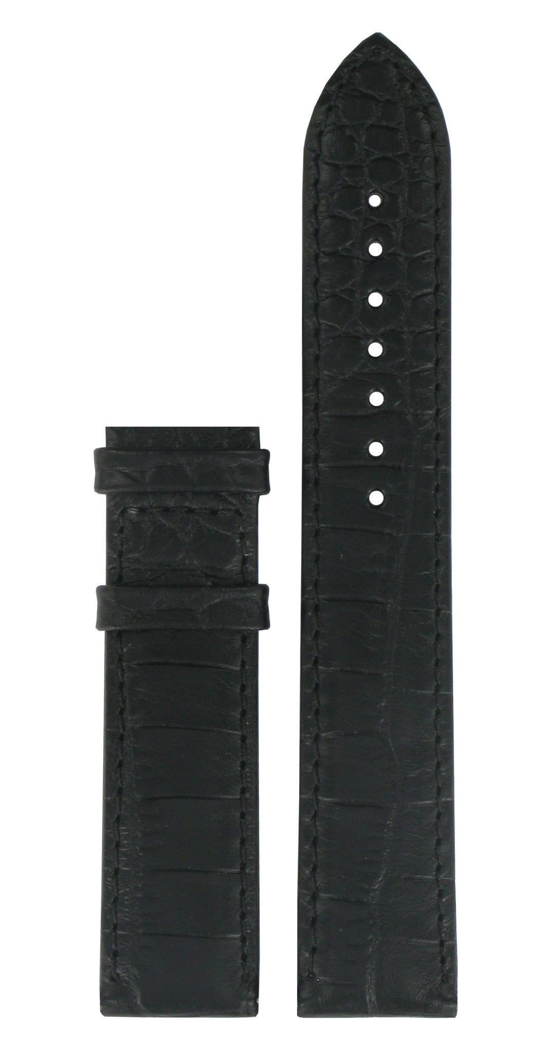 Tissot T038430A XL Watch Band T600029103 Black Leather 19 mm T - One - Watch Plaza