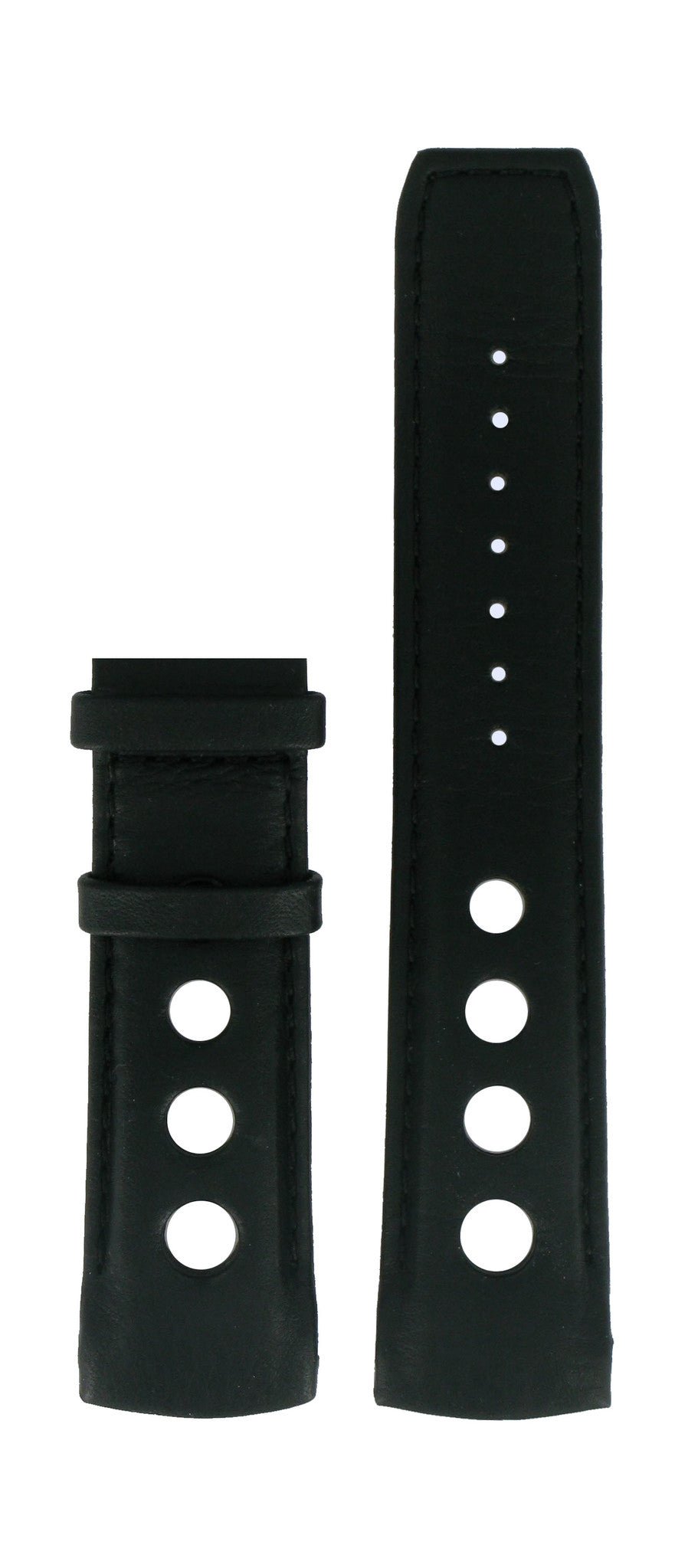 Tissot T044614A & T044632A Watch Band T610029672 Black Leather 22 mm PRS 516 - Watch Plaza