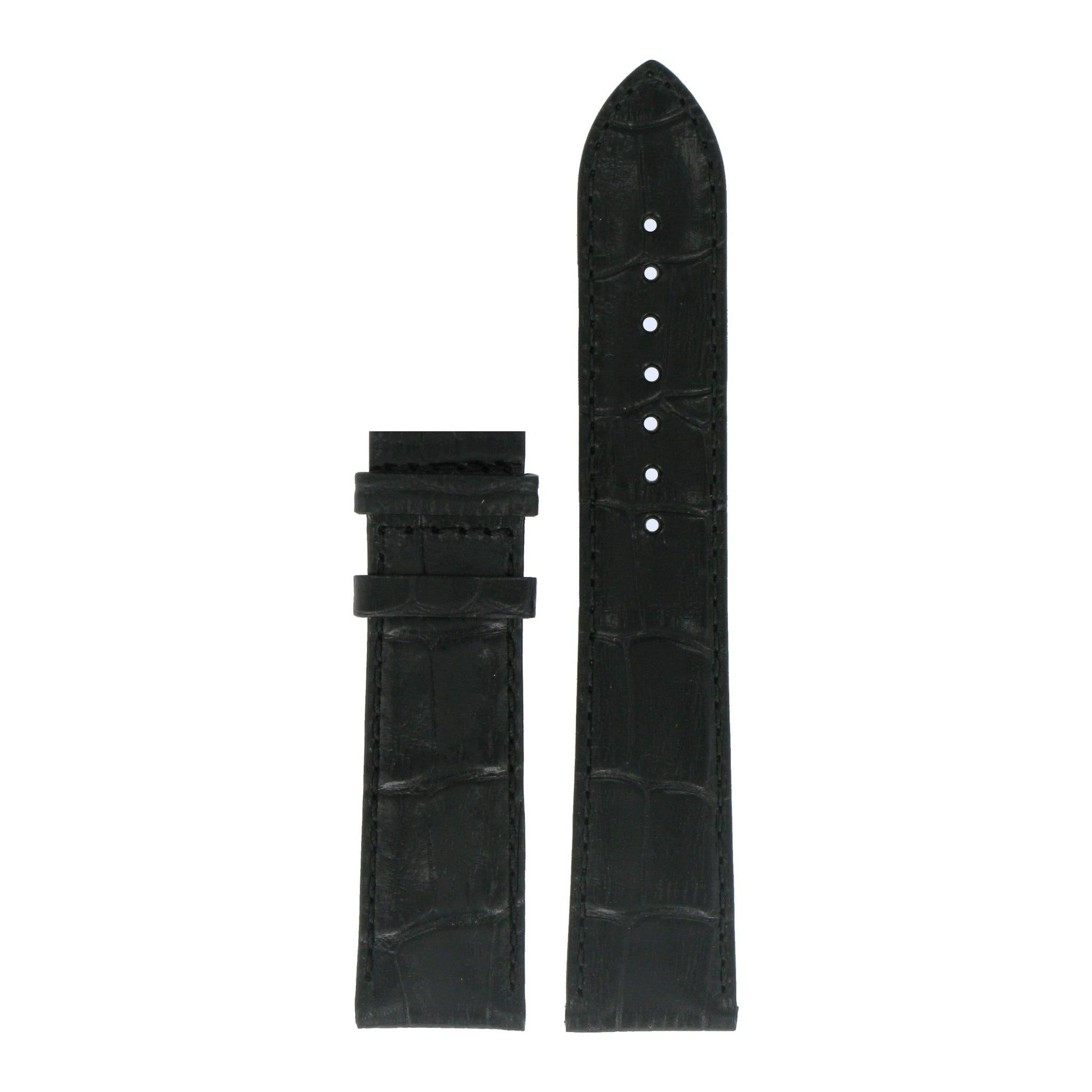 Tissot T045407A, T045427A & T059507A Watch Band T610030136 Black Leather 20 mm T - Lord & Bridgeport - Watch Plaza