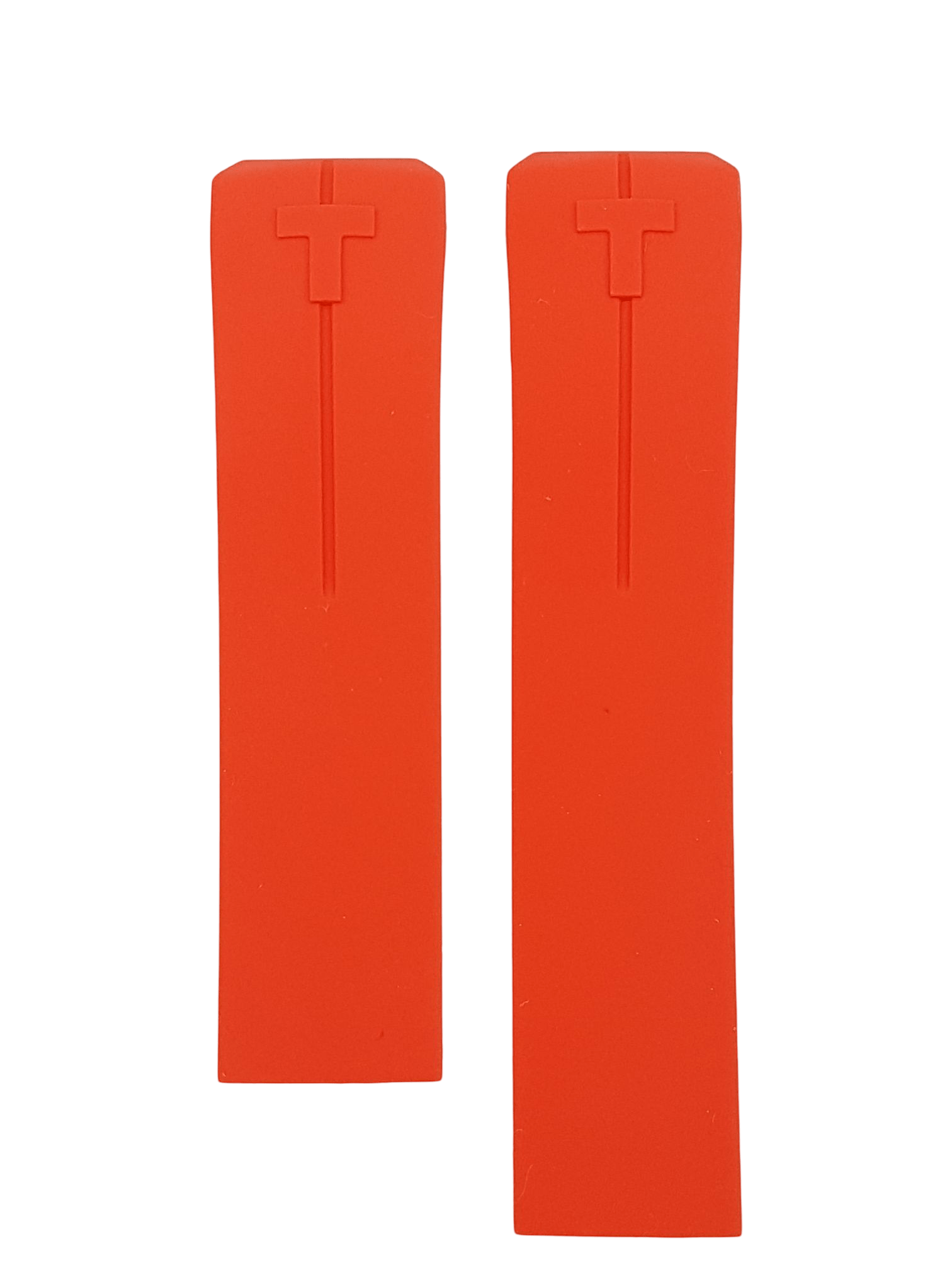 Tissot T047420A T Touch II Watch Band T610035317 Red Silicone 21 mm T - Touch - Watch Plaza