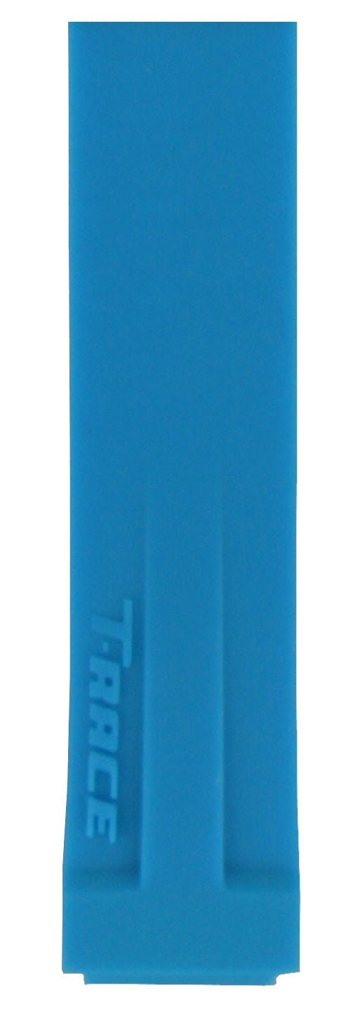 Tissot T048217A Watch Band T610031803 Blue Silicone 17 mm T - Race - Watch Plaza