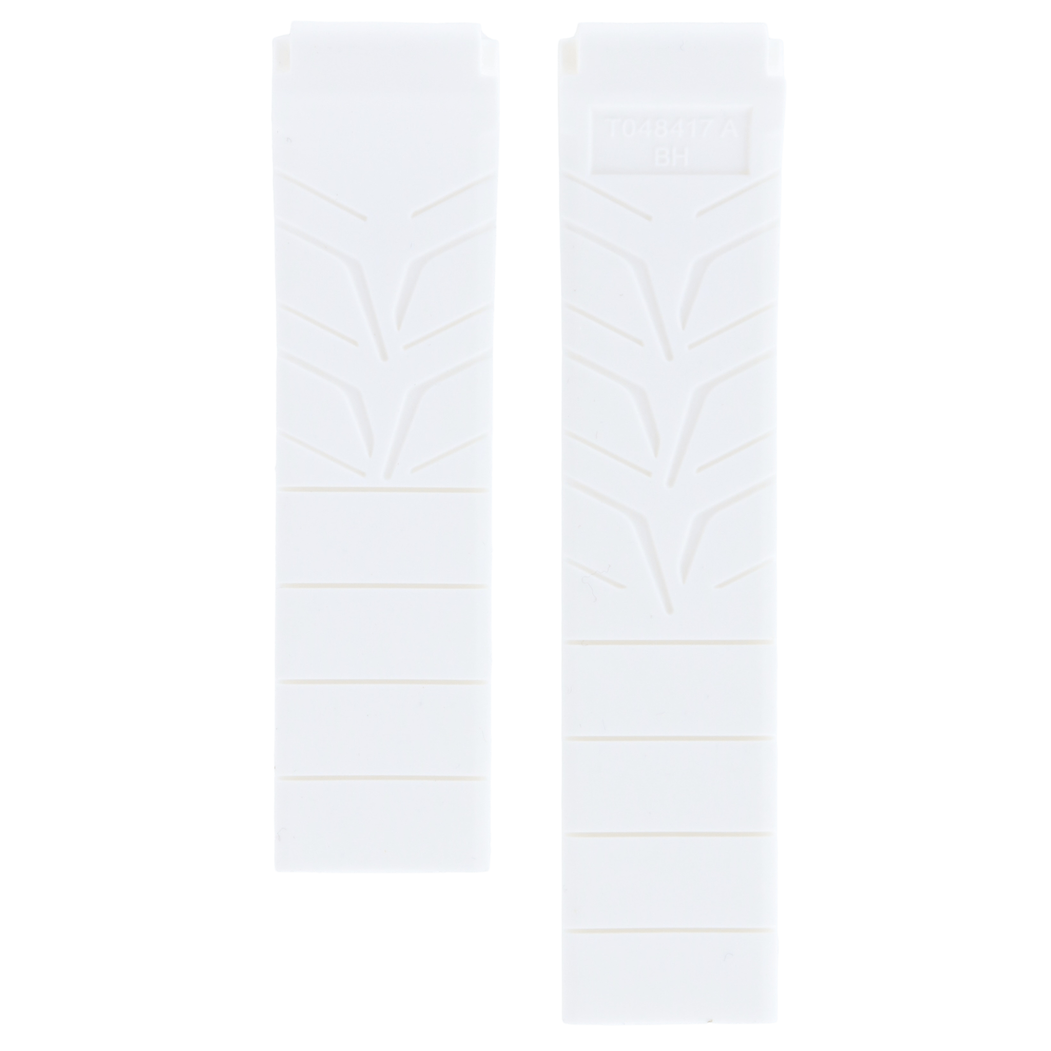 Tissot T048417 Danica Patrick Watch Band T610029094 White Silicone 21 mm T - Race - Watch Plaza