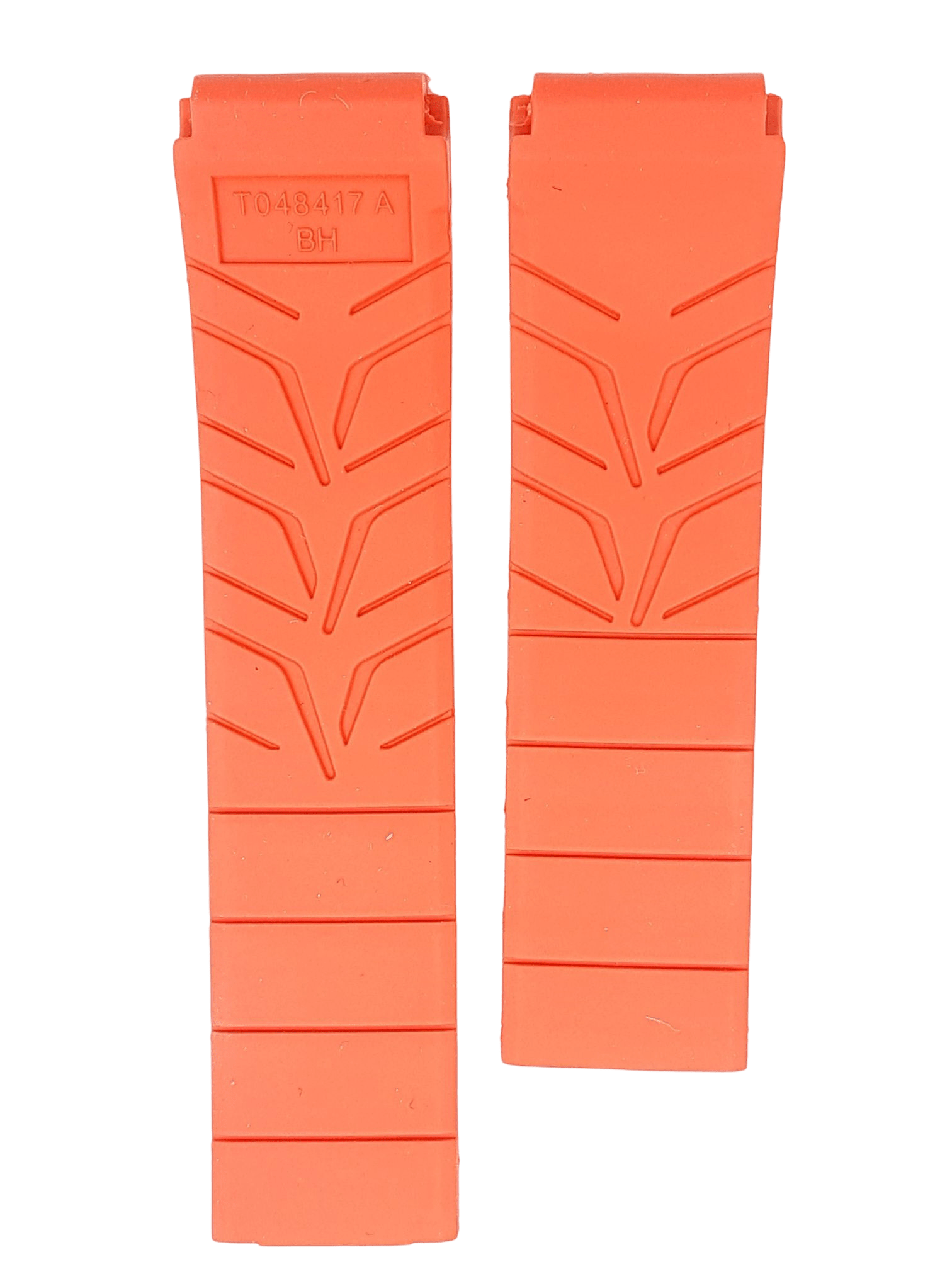 Tissot T048417A Watch Band T610029689 Red Silicone 21 mm T - Race - Watch Plaza