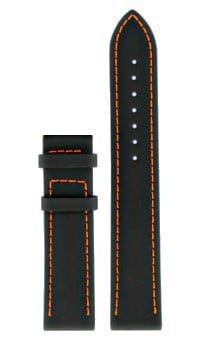 Tissot T0554171605701 Tony Parker Watch Band T610033933 Black Leather 19 mm PRC 200 - Watch Plaza