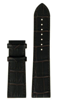 Tissot T055427A Watch Band T610034061 Dark Brown Leather 23 mm PRC 200 - Watch Plaza