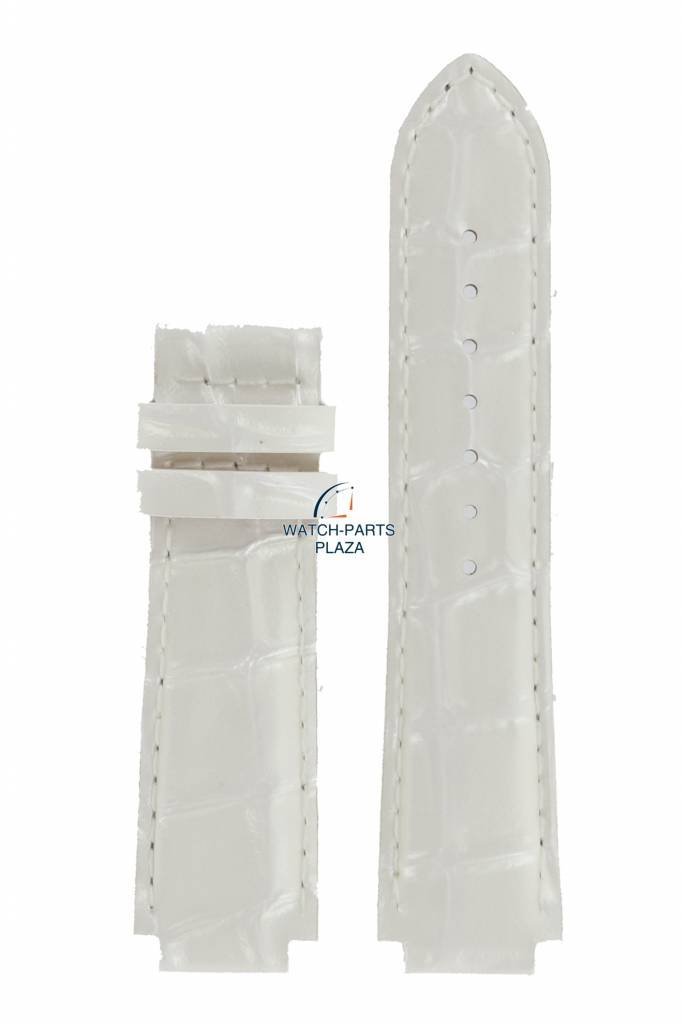 Tissot T061310 - T - Trend Watch Band T610031275 White Leather 14 mm TXL - Watch Plaza