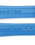 Tissot T066407A Seastar 1000 Watch Band T603031422 Blue Silicone 19 mm Seastar 1000 - Watch Plaza