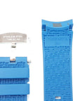 Tissot T066407A Seastar 1000 Watch Band T603031422 Blue Silicone 19 mm Seastar 1000 - Watch Plaza