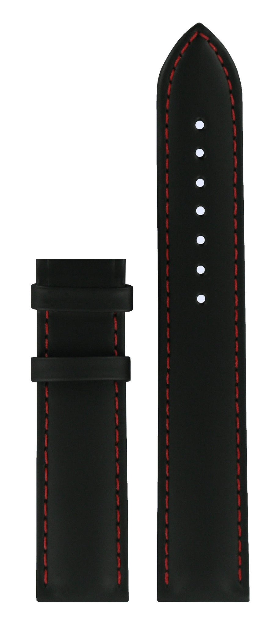 Tissot T067417A Watch Band T610031781 Black Leather 19 mm PRS 200 - Watch Plaza