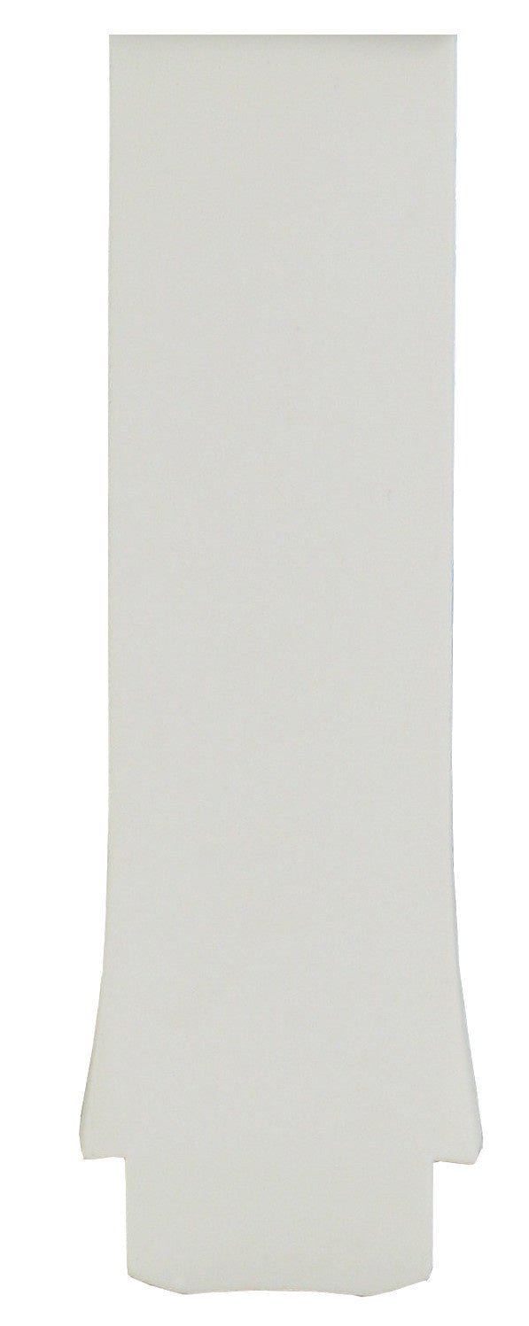 Tissot T075220A Watch Band T610035118 White Silicone mm T - Touch Solar - Watch Plaza