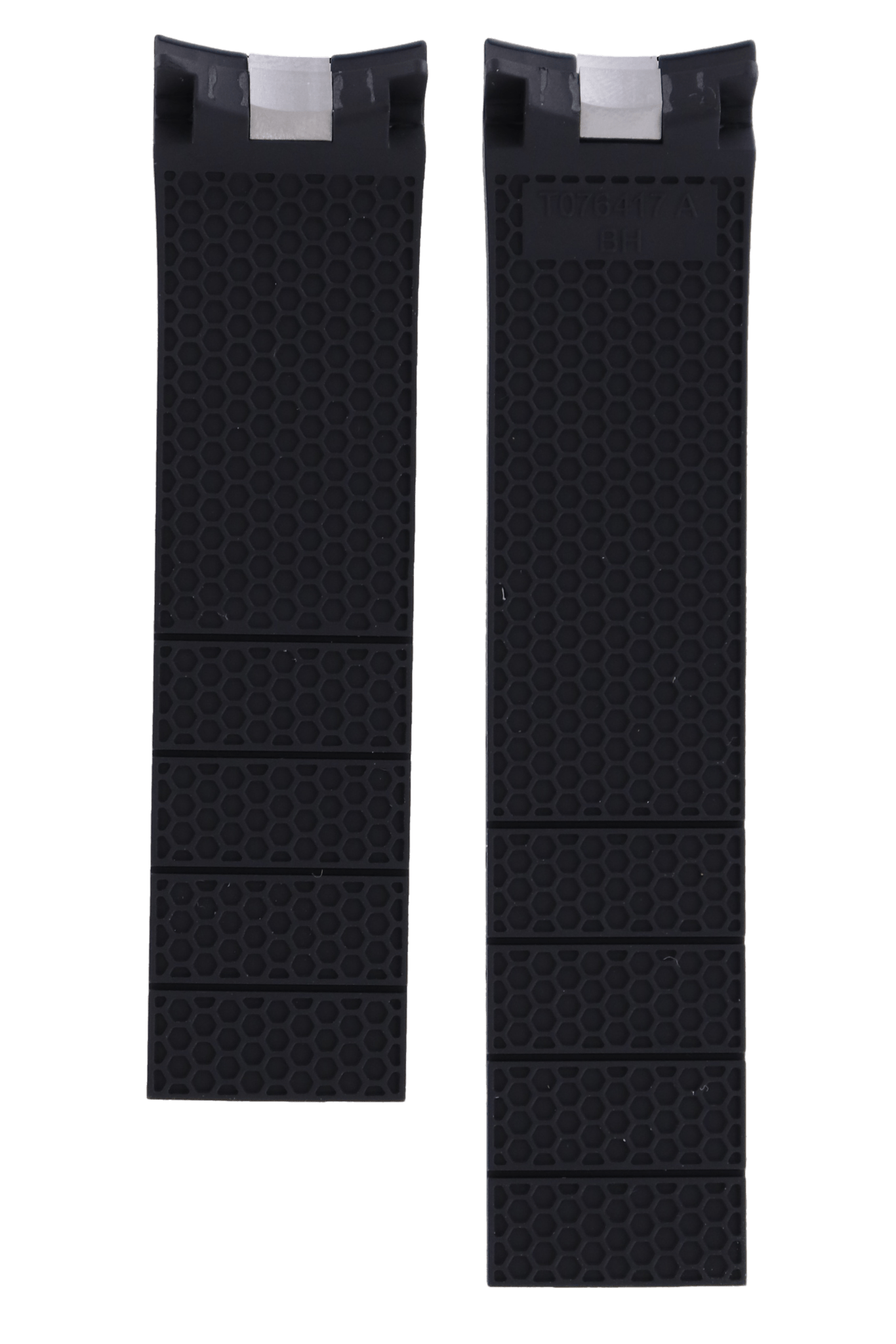 Tissot T076417 A BH Watch Band T610030240 Black Silicone 21 mm PRS 330 - Watch Plaza