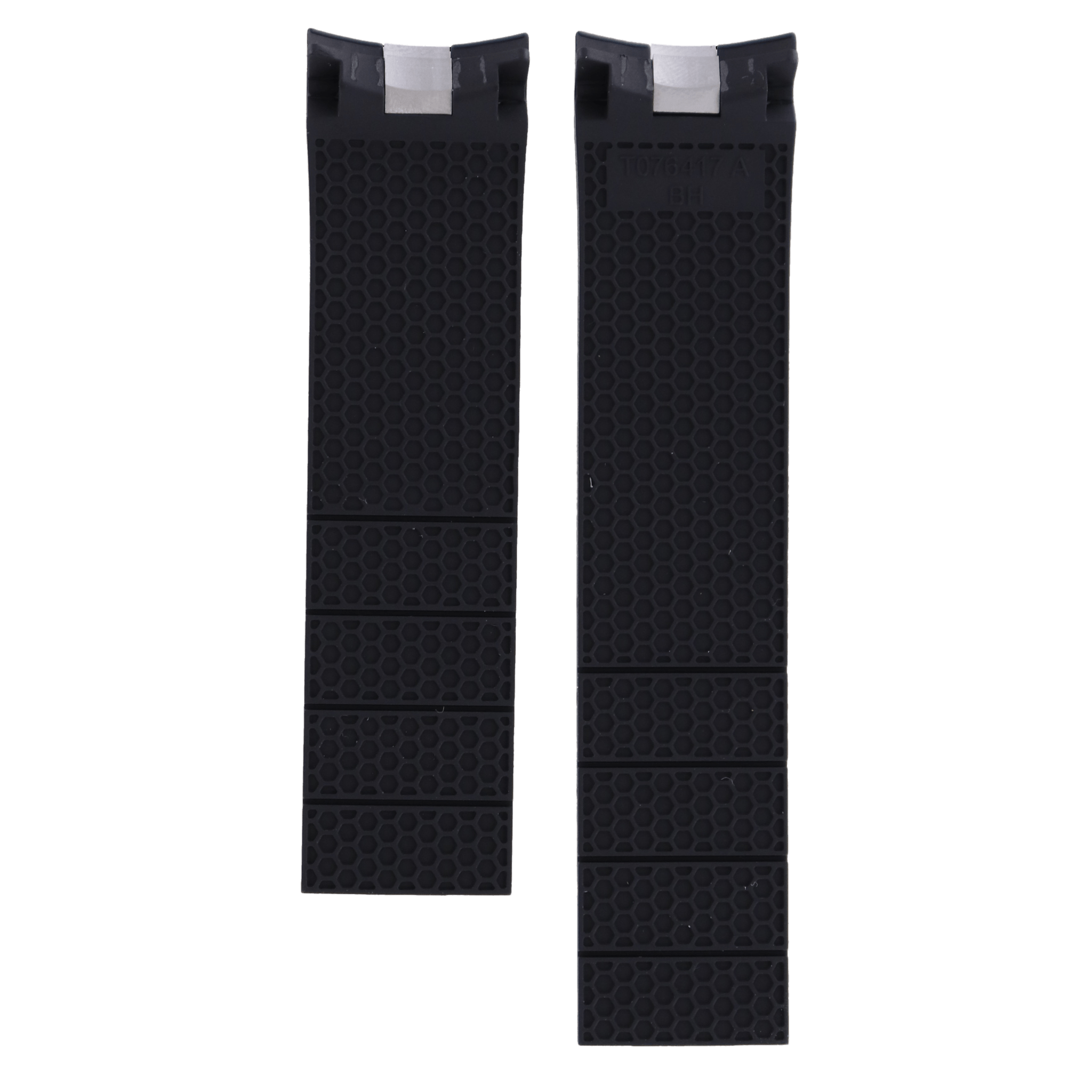 Tissot T076417 A BH Watch Band T610030240 Black Silicone 21 mm PRS 330 - Watch Plaza