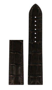 Tissot T078641A & T915641A Watch Band T610033890 Dark Brown Leather 22 mm Heritage - Watch Plaza