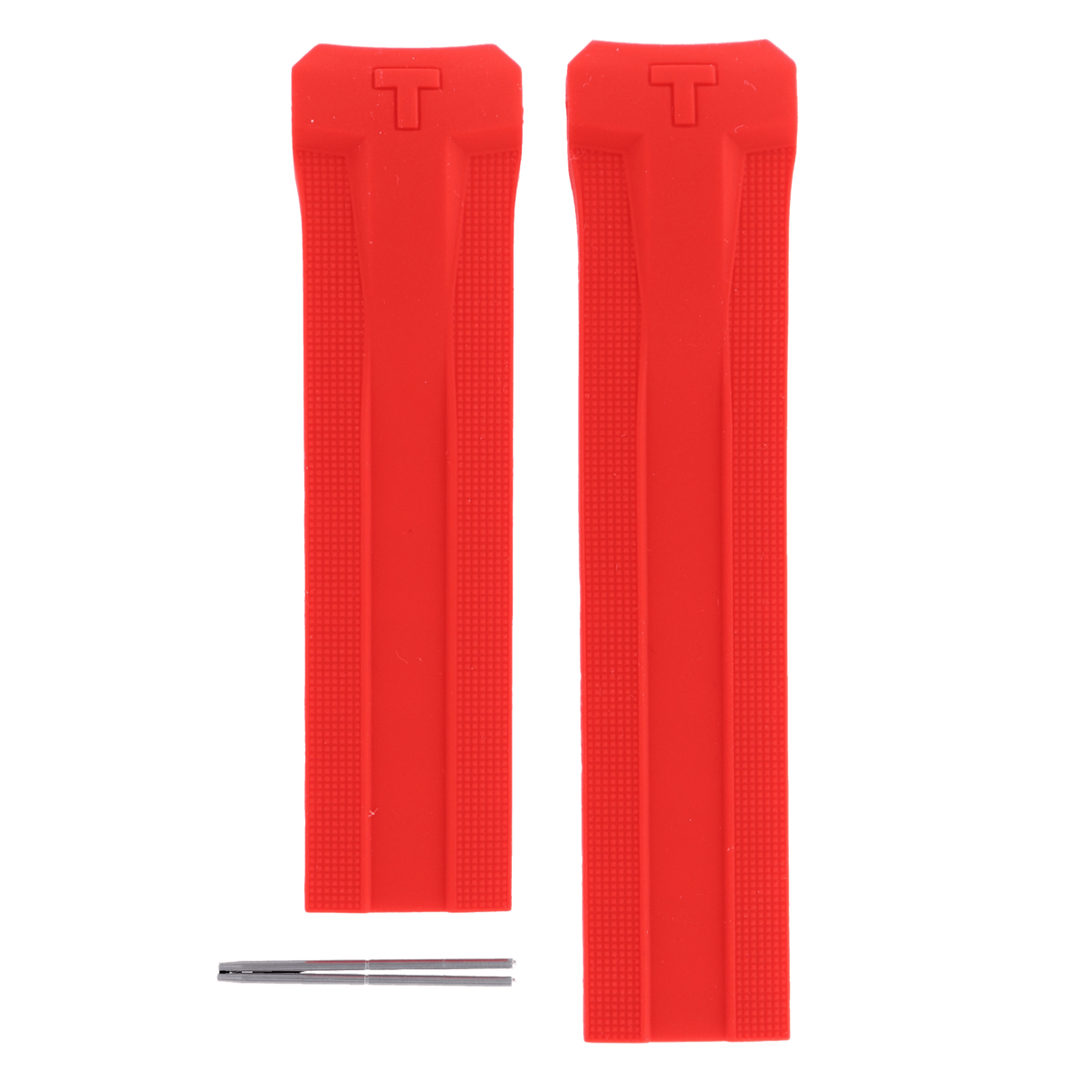 Tissot T091420A - Expert Watch Band Red Silicone 22 mm