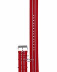 Tissot T095417 Houston Rockets Watch Band T604038996 Red Textile 19 mm Quickster - Watch Plaza