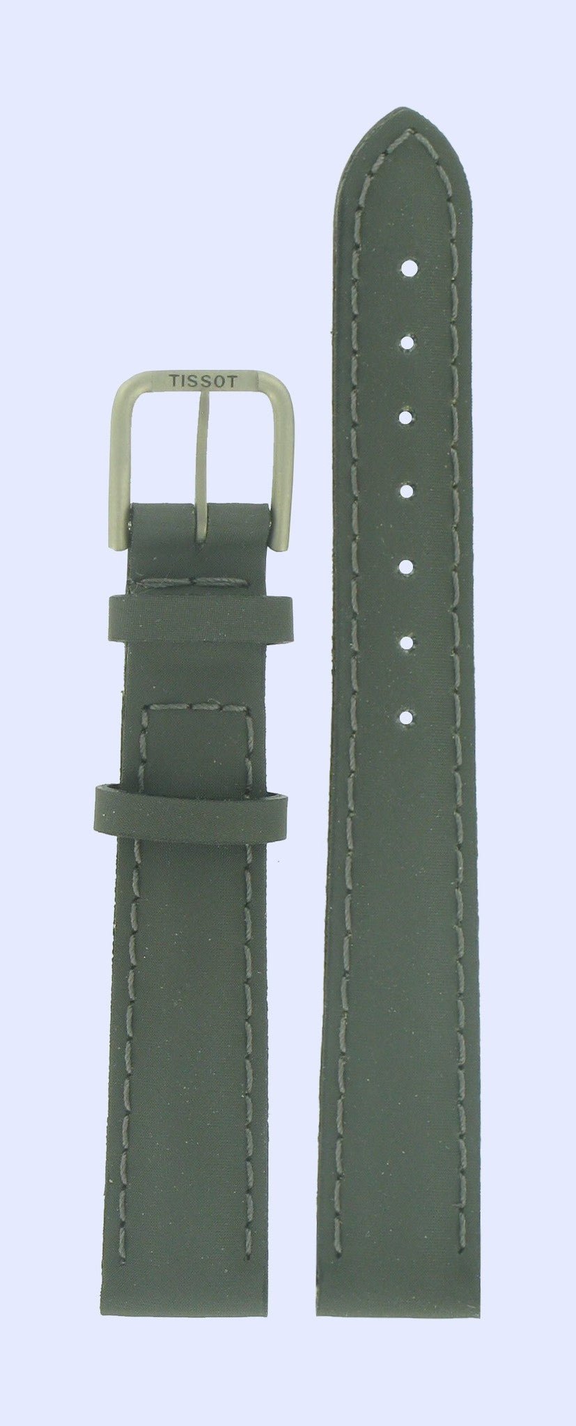 Tissot T27717131 PR50 Titanium Watch Band T600013026 Grey Rubber 14 mm PR 50 - Watch Plaza