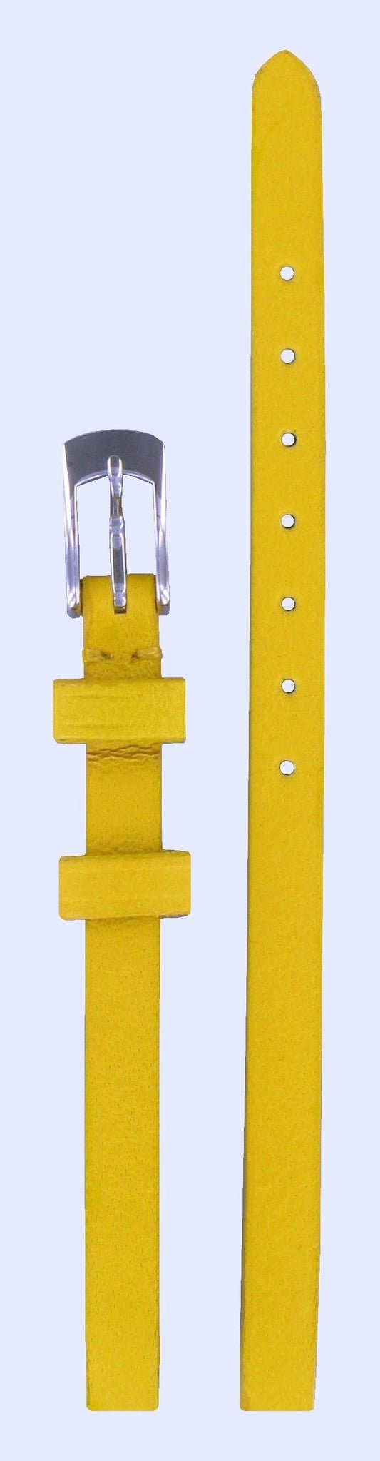 Tissot T31129161 Watch Band T600017060 Yellow Leather 06 mm Spicy - Watch Plaza