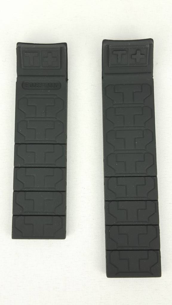 Tissot T472 - E 006312020 Watch Band T610014610 Black Silicone 20 mm T - Race - Watch Plaza