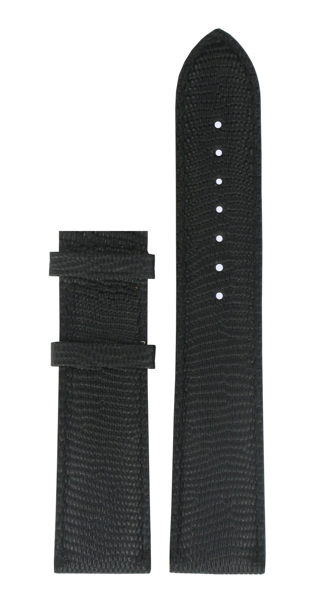 Tissot T71347272 XL Watch Band T610029104 Black Leather 20 mm Carson - Watch Plaza