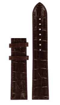 Tissot T907410A Watch Band T610031652 Dark Brown Leather 20 mm Carson - Watch Plaza