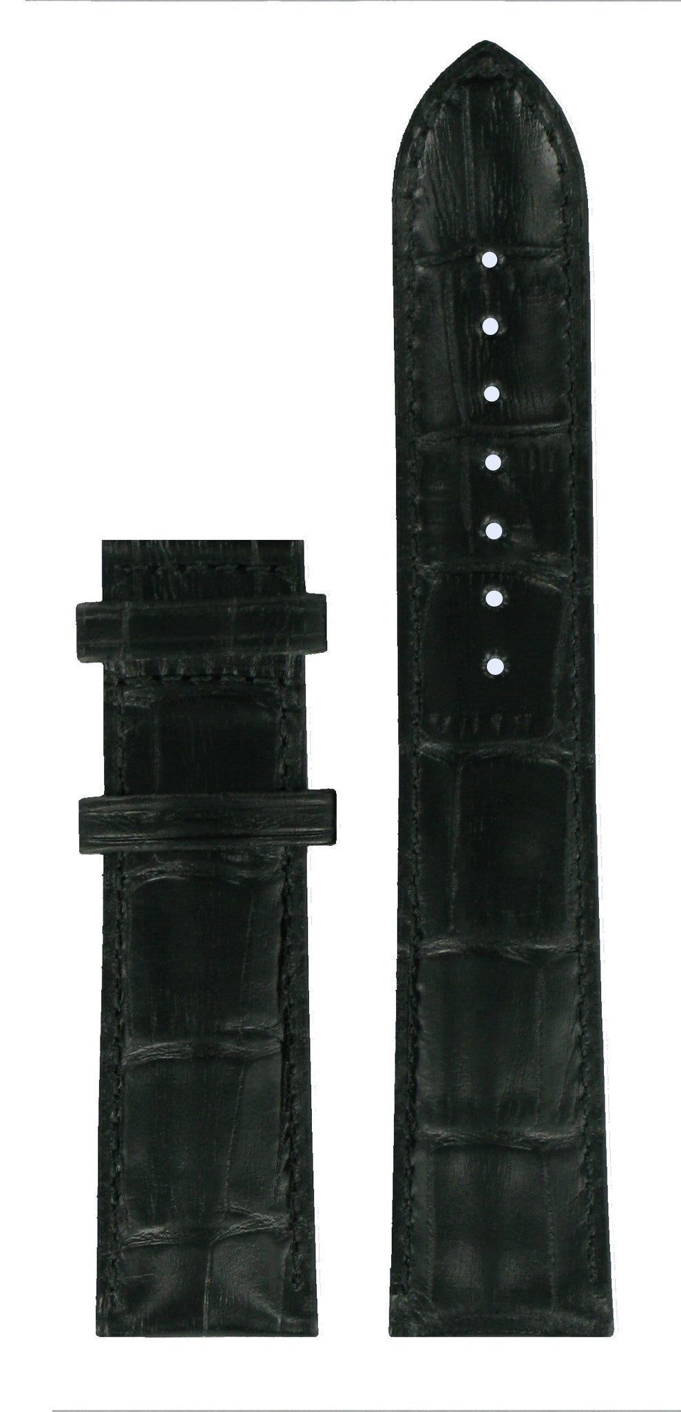 Tissot T920407A, T920417A, T924410A & T912428A Watch Band T610033185 Black Leather 20 mm Vintage, Fascination & Classic - Watch Plaza